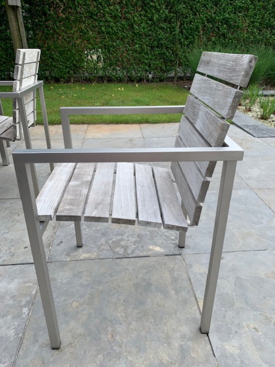 Tuinset Design Tribú Natal Te Koop (8 Stoelen En 1 Tafel) – Tribù, Wood (photo 3 of 10)