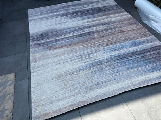 Brink & Campman Horizon Blue – Design Rug 240 300 cm – Rugs & carpets, Polyester (photo 4 of 9)