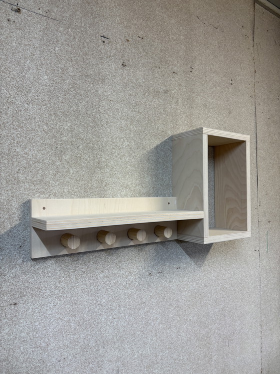 Image 1 of Wall decoration - coat rack - bookshelf