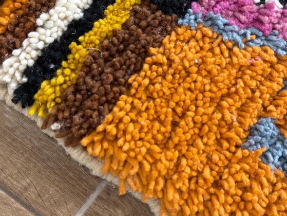 Marokkaans Berber tapijt van natuurlijke wol, 250 cm x 120 cm – Vloerkleden en tapijten, Cotton (photo 4 of 6)