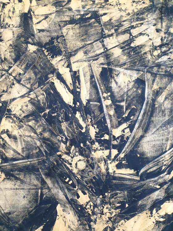 Jürgen Angeler - Golden Palm Crown – Paintings & Drawings, Canvas (photo 11 of 14)