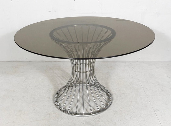 Image 1 of GASTONE RINALDI. Mid Century Esstisch, Italien, 1970er Jahre