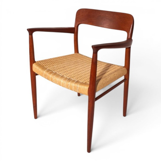 Image 1 of Sedia Møller modello 56 in teak di Niels Otto Møller per J.L. Møllers, 1956