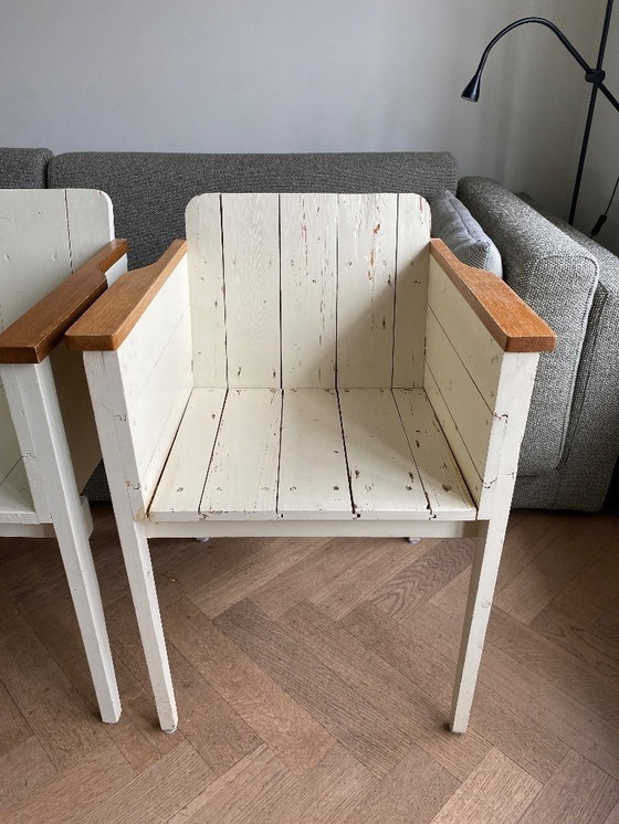 Image 1 of Chaises Piet Hein Eek 4x