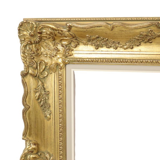 Image 1 of Marco grande dorado de estilo barroco
