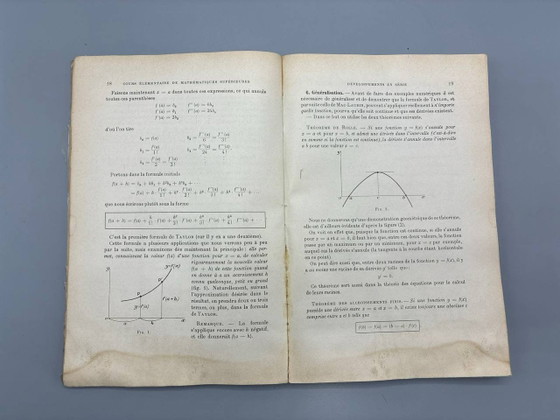 Elementary Course of Higher Mathematics – J. Quinet – Volumes I and II – Dunod – Coffee table books, Paper (photo 9 of 10)
