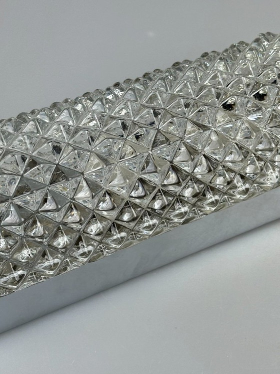 Image 1 of 60s 70s aplique Aplique de Glashütte Limburg Alemania Space Age