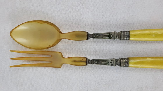 Art Deco salad servers – Cutlery Sets (photo 3 of 8)