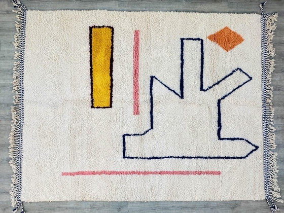 Auténtica alfombra de lana Beni Ouraïne hecha a mano, 200/300 cm. – Alberto Bazzani, Wool (photo 5 of 5)