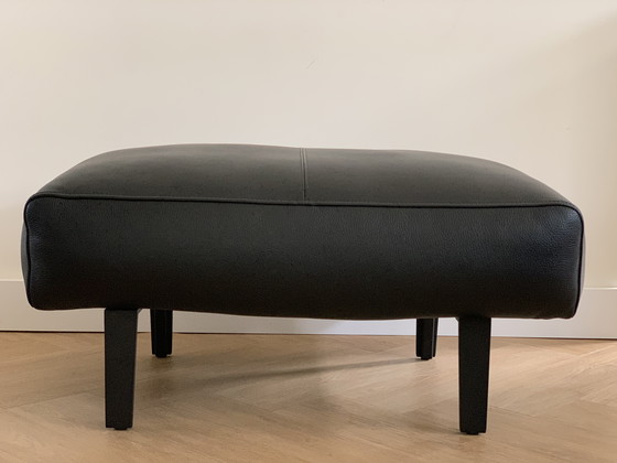 Image 1 of Leolux Bellice – Versione di lusso in pelle con pouf incluso