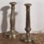 Ensemble de bougeoirs et chandeliers anciens (c.1920). Lot de 2 pièces #4 (photo 10 of 10)