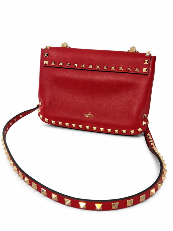 Rockstud Flap Bag – Valentino Garavani, Schoudertassen, Leer, Metaal (photo 2 of 13)