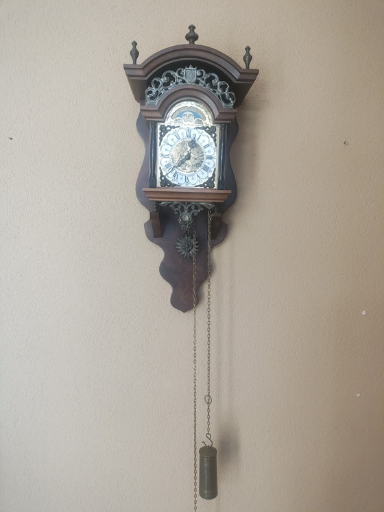 Image 1 of Warmink (Wuba) Sallander Wall Clock with Moon Phase