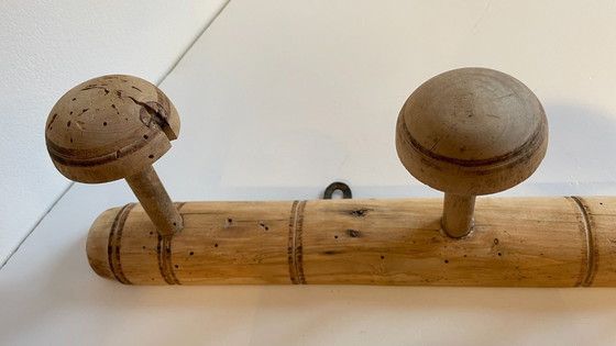 Image 1 of Perchero estilo bambú, década de 1920