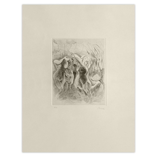 Francisco Bores signierte Radierung La Vendimia 1960 – lithos zeefdrukken, Paper (photo 2 of 5)