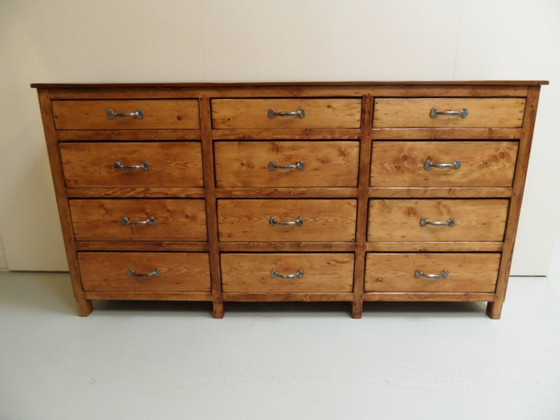 Image 1 of Vintage winkelkast met lades