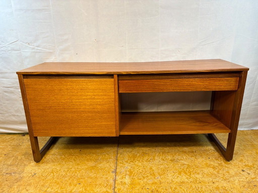 Mid-Century Retro Vintage Teak Sideboard by G Plan 1960s  Record Player Cabinet • Vinyl Storage • TV Stand  A stylish and highly