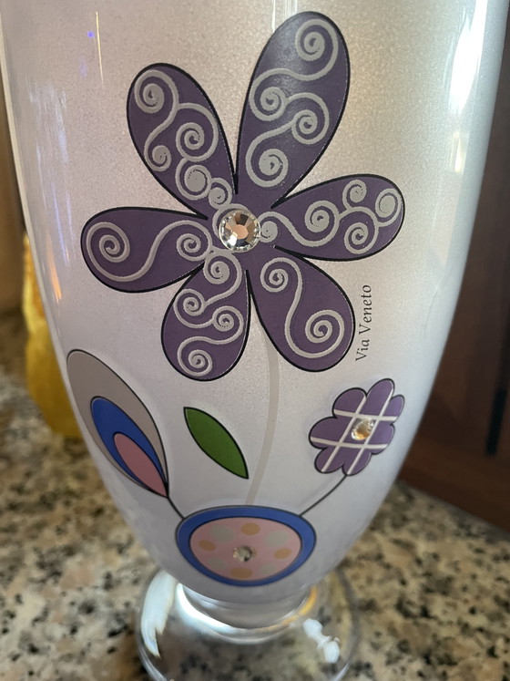 Gesatineerde Glazen Vaas Via Veneto – Vazen, Glass (photo 3 of 14)