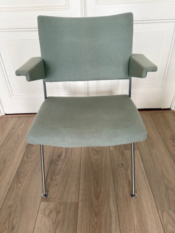 Image 1 of Gispen 1265 lounge armchairs – set of 2 – Rietveld/Cordemeyer – mint green