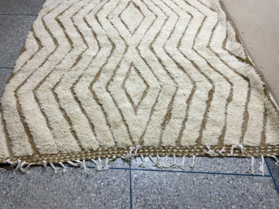 Image 1 of Tapis Beni Ouarain en authentieke laine 250cmx150cm