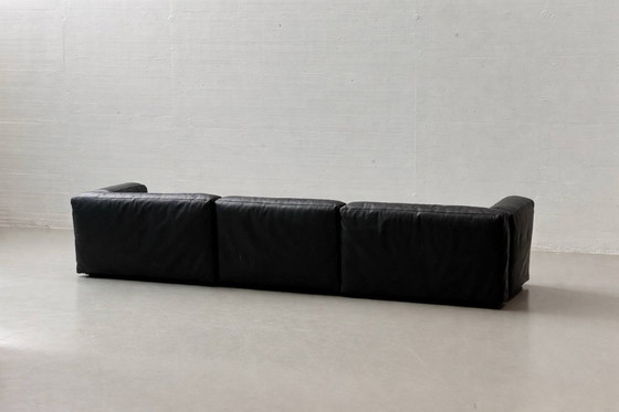 Image 1 of Modulares Ledersofa Modell Mex Cube von Piero Lissoni für Cassina, Italien 2010er