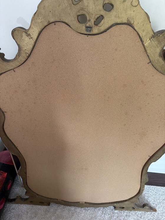 Image 1 of Prachtige Vintage Deknudt Spiegel – Goud / Barok Stijl – Perfecte Staat