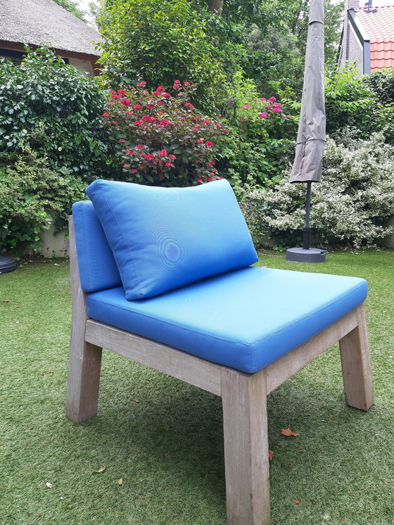 Image 1 of Piet Boon Terrace Chair Niek - Quatre chaises avec coussins
