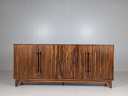 Luxe Japandi dressoir | Massief rain tree wood | 198 cm |