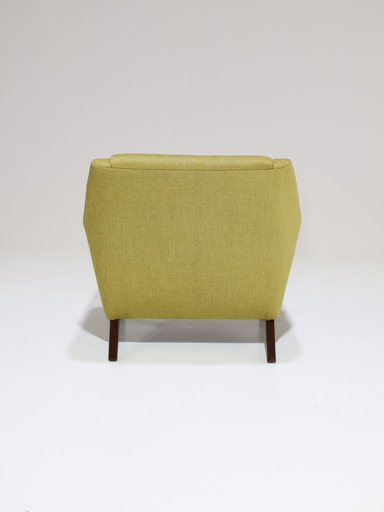 Image 1 of Poltrona vintage danese in teak gialla