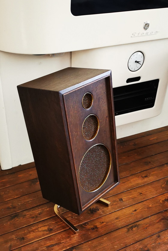 Image 1 of Set di altoparlanti retrò vintage