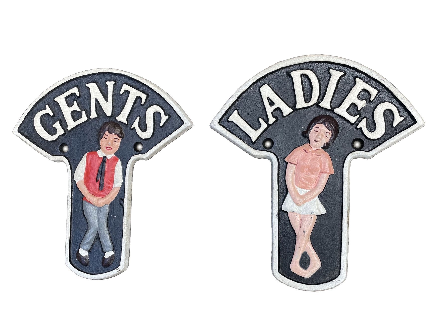 Set of Two Nostalgic Toilet Signs | €35 | Whoppah