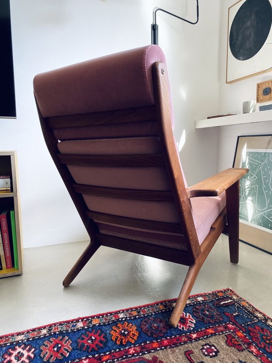 Image 1 of Armchair GE290 By Hans J. Wegner For Getama