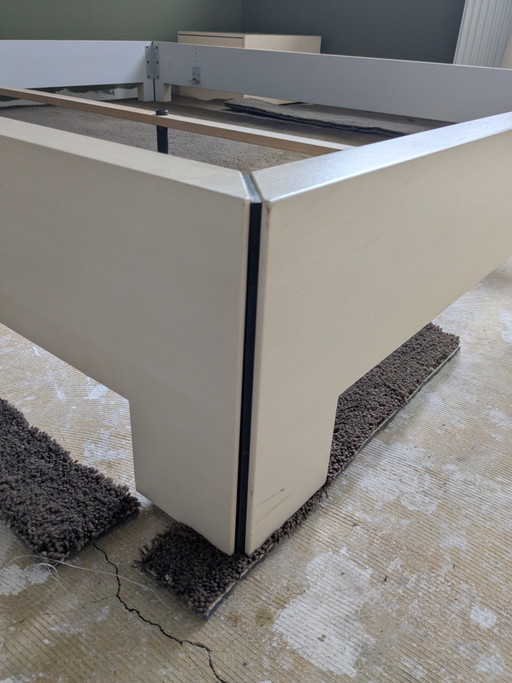 Luxury Double Bed/Nightstands Swiss Design – tweepersoonsbedden, Wood (photo 2 of 7)