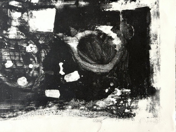 Antoni Clavé, The Leaf, Original Signed Lithograph, Artist's Proof AP, circa 1970, Lithographs & prints, Paper (photo 3 of 5)