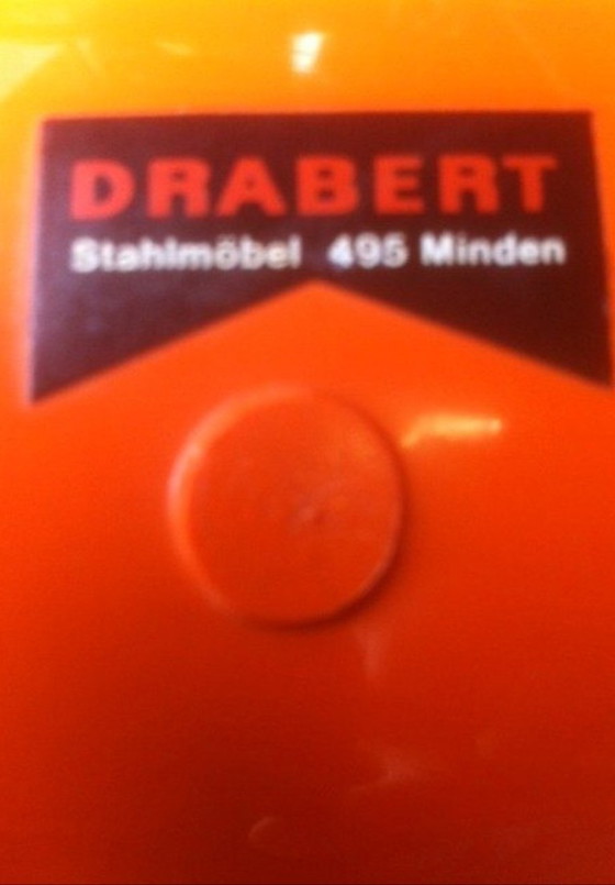 Image 1 of 6 retro Drabert design chairs 495 Minden