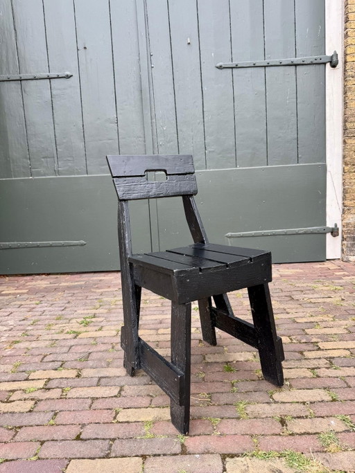 Sillas y mesas originales de Piet Hein Eek – eetkamerset, Wood (photo 2 of 6)