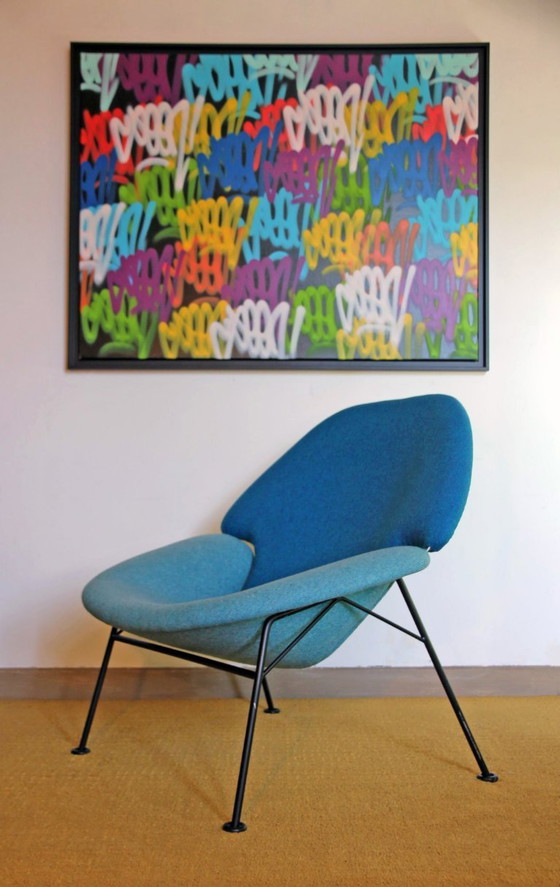 Image 1 of Pierre Paulin F555 armchair, Artifort, 1960s