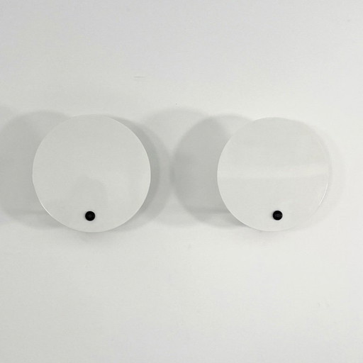Pair of Monet Wall Lamps by Vico Magistretti for Oluce, 1980s