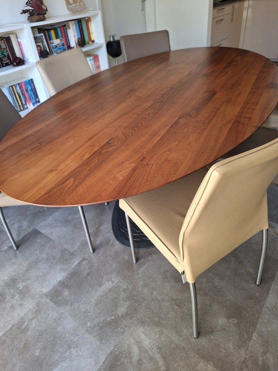 Thebe Dining table, Leolux brand – Wood, Aluminium (photo 3 of 5)