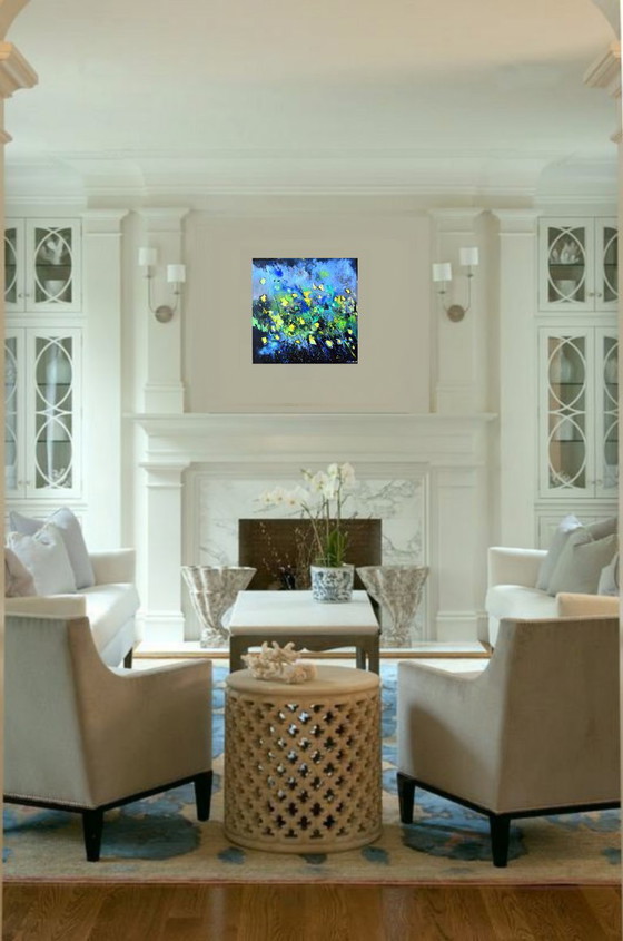 Nocturnal Garden – A. Ledent, Kunst, Canvas (photo 5 of 5)