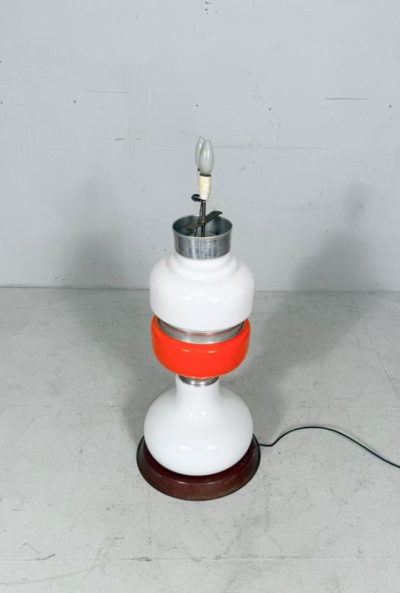 Image 1 of Lampada da terra Space Age di Carlo Nason per Mazzega, Italia, anni '70.