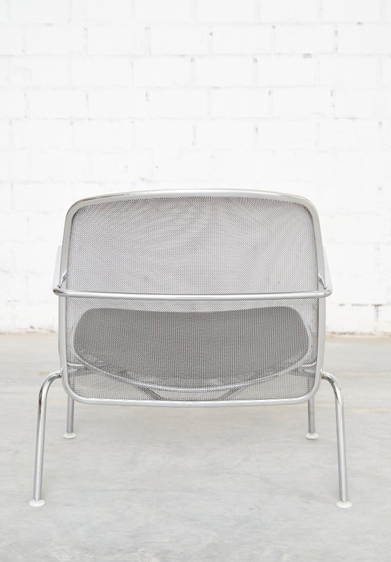 Twee 'Web Chairs' van Antonio Citterio voor B&B Italia – Fauteuils, Silver, Metal (photo 5 of 19)