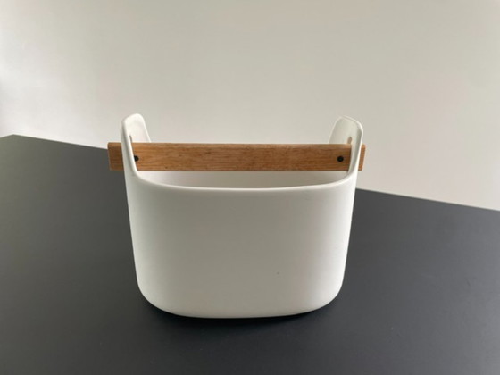 Image 1 of Boîte à outils Eva Solo, organisateur de cuisine en céramique et chêne