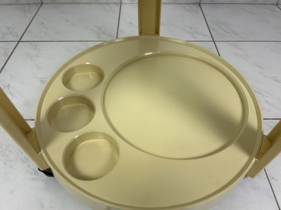Image 1 of Tavolino/carrello vintage in stile era spaziale