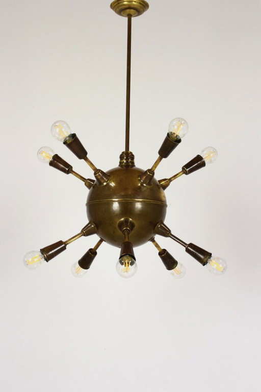 Lampadario Sputnik vintage, anni '60