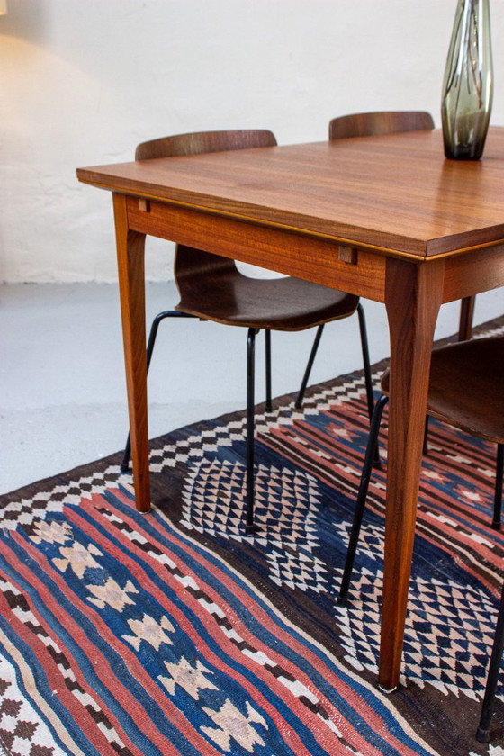 Image 1 of Vintage Teak Dining Table Mid Century 1960s