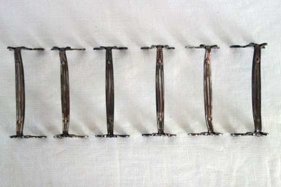 6 poggia-coltelli antichi Christofle in metallo argentato – Accessori da tavola (photo 4 of 9)