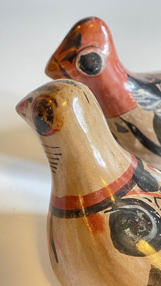 Image 1 of Vintage keramische vogels uit Mexico