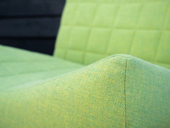 Image 1 of Leolux Volare Fauteuils | 2x Appelgroen | Stof design