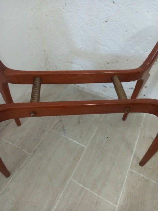 Tavolino in Ciliegio Anni 60 Produzione Cassina